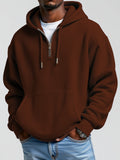 Knitted hoodie