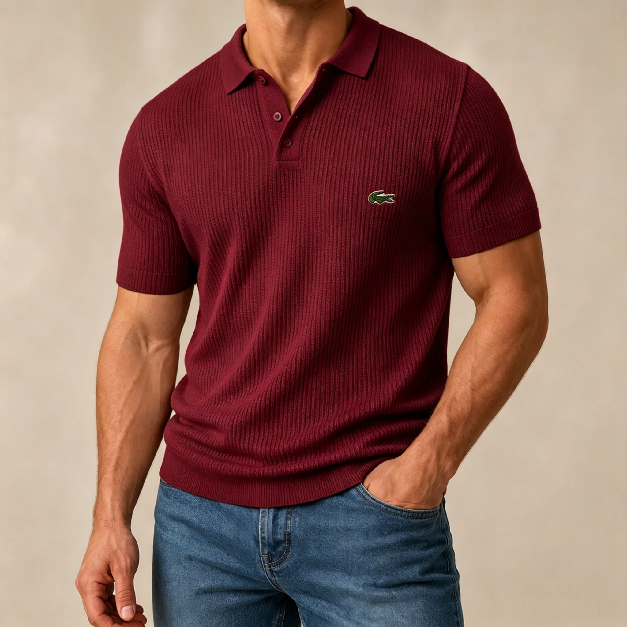 Everyday Textured Polo